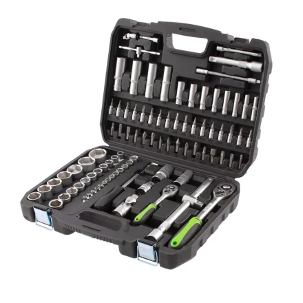 Набор инструмента 94 предмета, 1/2", 1/4" Сибртех 13499 купить в Надыме