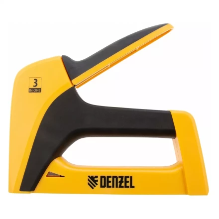 Степлер мебельный, пластиковый корпус, тип скобы: 13, 53, 300, 6-14 мм, Denzel 40210 купить в Надыме