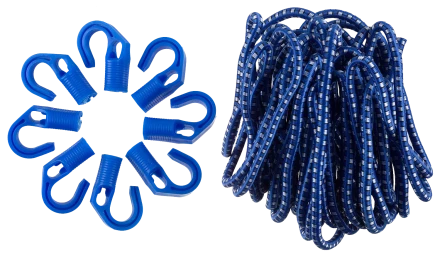 Шнур резиновый крепежный ЗУБР d 8 мм 10 м 8 переставных крюков 40511 купить в Надыме