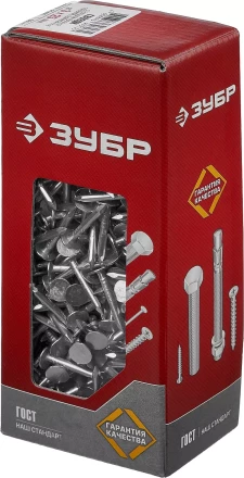 Гвозди с большой потайной головкой чертеж № 7811-7102 коробка серия МАСТЕР купить в Надыме