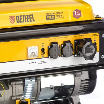 Генератор бензиновый DENZEL GE 8900 94639 купить в Надыме