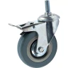 Аппаратное поворотное колесо с болтом  HITCH 50*18 резина серая SCtg25 (SZ084818) купить в Надыме