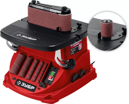 ЗУБР d 13, 19, 26, 38, 51 x 115, 650 Вт, осцилляционный шпиндельный шлифовальный станок (СШО-650Л) купить в Надыме