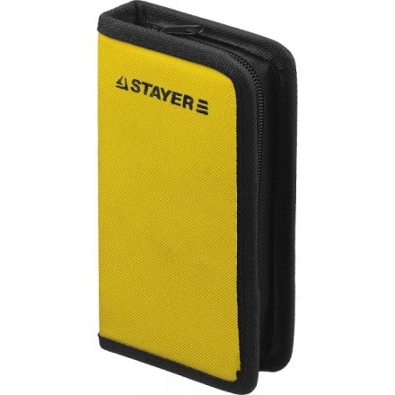 Набор STAYER Ключи &quot;MASTER&quot; имбусовые короткие, Cr-V, сатинированное покрытие, чехол, HEX 2-14мм, 10 пред 2740-H10_z01 купить в Надыме
