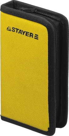 Набор STAYER Ключи "MASTER" имбусовые короткие, Cr-V, сатинированное покрытие, чехол, HEX 2-14мм, 10 пред 2740-H10_z01 купить в Надыме