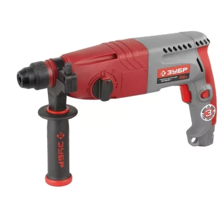Перфоратор ЗУБР SDS-plus, 2,7 Дж, 0-1000 об/мин, 0-4850 уд/мин, 650Вт, кейс ЗП-650ЭК-1 купить в Надыме