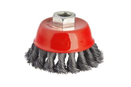 Кордщетка HAMMER чаша 85мм для УШМ витая сталь (207-106) купить в Надыме