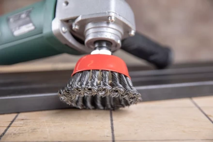 Кордщетка HAMMER чаша 85мм для УШМ витая сталь (207-106) купить в Надыме