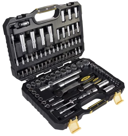 Набор инструмента 94 предметов пластиковый кейс 57057 купить в Надыме