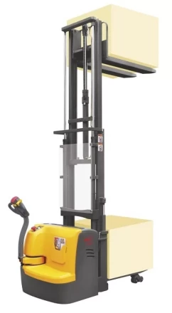 Штабелер самоходный 1,5 т 2,5 м XILIN CDDR15S двухуровневый (сопровождаемый) 24/240 В/Ач 1013699 купить в Надыме