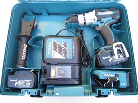 Дрель-шуруповерт аккумуляторная Makita DHP454RFE купить в Надыме