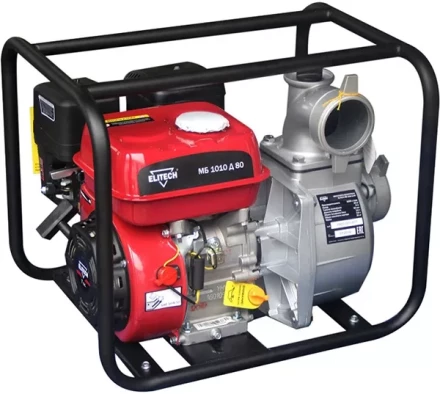 Мотопомпа ELITECH МБ 1010 Д 80 купить в Надыме