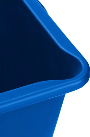 ЗУБР 40 л, первичный высокопрочный пластик, усиленный прямоугольный строительный таз (06096-45) купить в Надыме