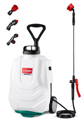 ЗУБР 16 л, колеса, аккумуляторный опрыскиватель (ОПС-16К) купить в Надыме