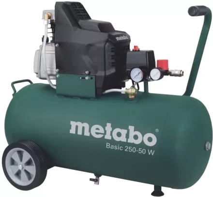 Компрессор масляный поршневой прямой привод Metabo Basic 250-50 W купить в Надыме