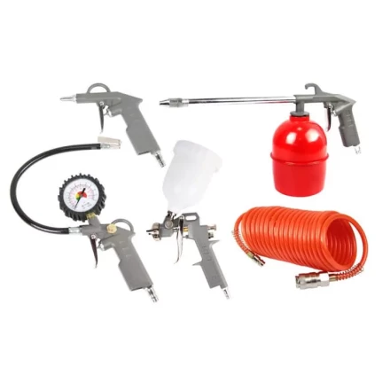 Набор пневмоинструментов 5 предметов AERO FoxWeld купить в Надыме