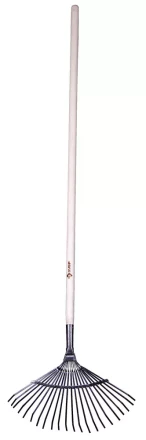 Грабли ЗУБР веерные с черенком, 22 плоских зубца 4-39593 купить в Надыме