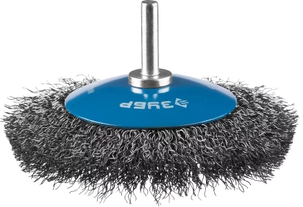 ЗУБР "ПРОФЕССИОНАЛ". Щетка коническая для дрели, витая стальная проволока 0,3мм, 100мм 35230-100_z02 купить в Надыме