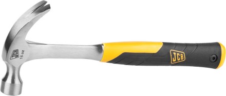 Молоток-гвоздодер JCB цельнокованый, двухкомпонентная виброгасящая рукоятка, 450г JHM003 купить в Надыме