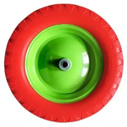 Колесо полиуретановое Сибртех 4.80/4-8, длина оси 80 мм, подшипник 20 мм 689805