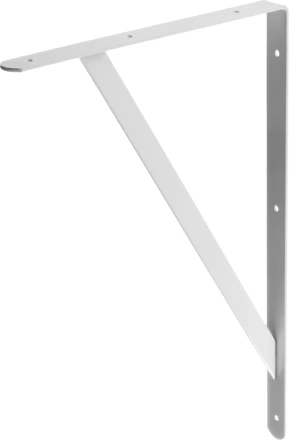 Уголок-кронштейн STAYER "MASTER", усиленный, 500х330х30х4мм, белый 37424-1 купить в Надыме