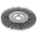Щетка STAYER дисковая для точильно-шлифовального станка, витая сталь 0,3мм, 175/12,7/16мм 35185-175 купить в Надыме