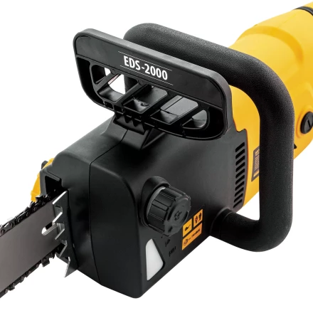 Пила цепная электрическая Denzel EDS-2000, 2 кВт,продольная, шина 40 см, шаг 3/8, паз 1.3 мм, 56 звеньев 95618 купить в Надыме