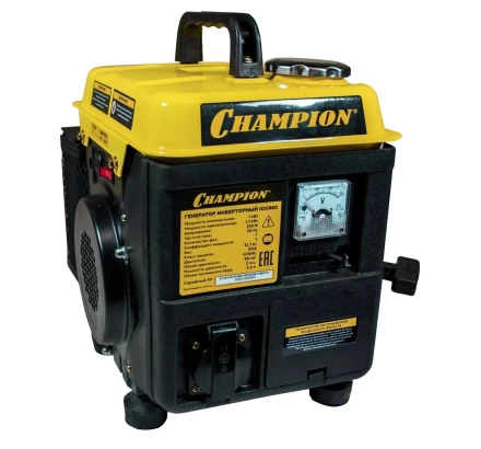 Бензогенератор инверторный CHAMPION IGG 980 купить в Надыме