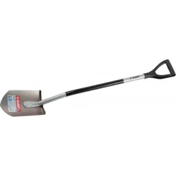 Лопата "ТИТАН" штыковая с алюминиевым черенком, ЗУБР Профессионал 39418
