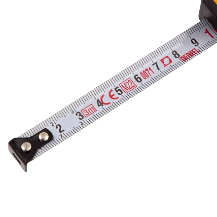 Рулетка Denzel 3м х 13мм, двухкомп. корпус, кнопка-пауза, 31540 купить в Надыме