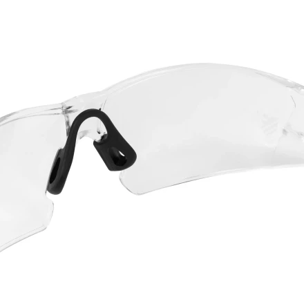 Очки защитные открытые Denzel 89191, поликарбонатные, прозрачная линза, 2х комп.дужки купить в Надыме