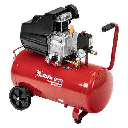 Компрессор воздушный MTX DC1500L/50, 1,5 кВт, 50 л, 210 л/мин 58018 купить в Надыме