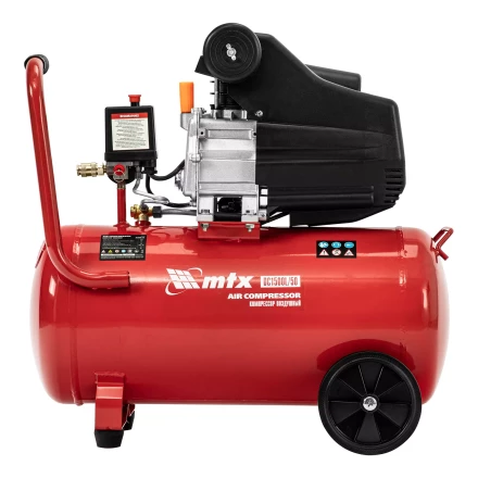 Компрессор воздушный MTX DC1500L/50, 1,5 кВт, 50 л, 210 л/мин 58018 купить в Надыме