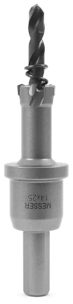 ТСТ коронка MESSER 14X25 с центрирующим сверлом и толкающей пружиной20-25-014 купить в Надыме