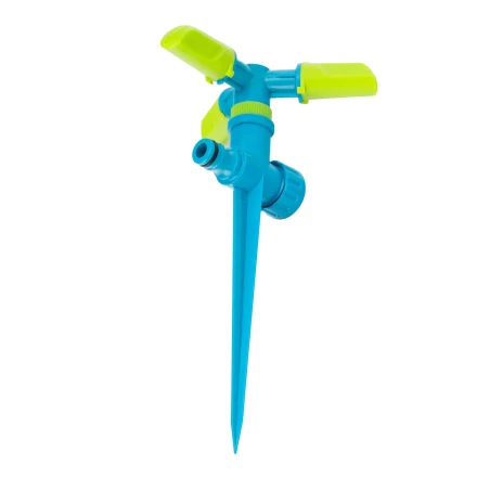 Разбрызгиватель вращающийся Palisad 65812, 3 лопасти, на пике, ABS-пластик, LUXE купить в Надыме