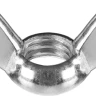 Гайка ЗУБР барашковая, DIN 315, оцинкованная, M6, ТФ0, 5000шт 4-303730-06 купить в Надыме