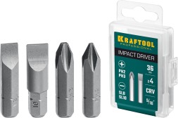 Биты для ударно-поворотных отверток KRAFTOOL 25551