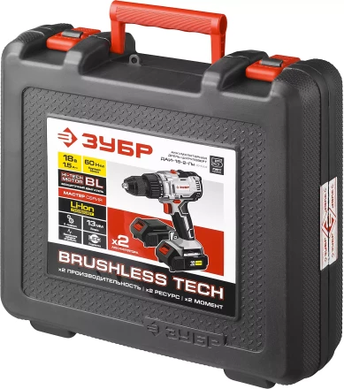 Дрель-шуруповерт BL-motor ДАИ-18-2-Ли КНМ4 серия МАСТЕР купить в Надыме