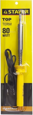 Паяльник STAYER "STANDARD" с пластмассовой рукояткой и долговечным жалом, 80 Вт, клин 55330-80 купить в Надыме