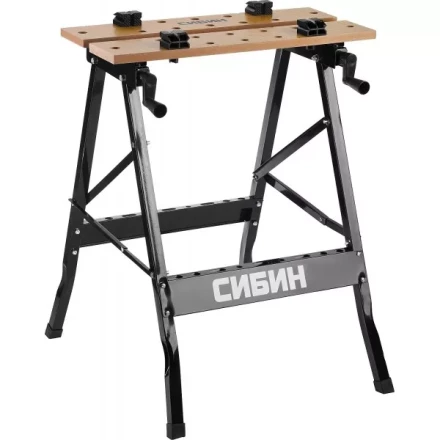 Верстак столярный СИБИН складной, 605х635х780 мм 38723 купить в Надыме