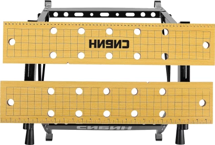 Верстак столярный СИБИН складной, 605х635х780 мм 38723 купить в Надыме