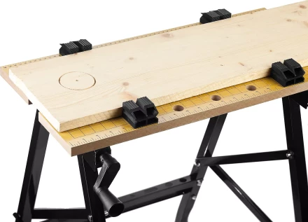 Верстак столярный СИБИН складной, 605х635х780 мм 38723 купить в Надыме