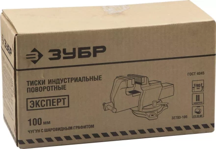 Тиски ЗУБР ПРОФЕССИОНАЛ слесарные индустриальные серия ЭКСПЕРТ купить в Надыме