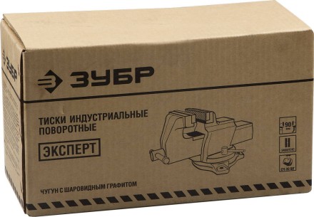 Тиски ЗУБР ПРОФЕССИОНАЛ слесарные индустриальные серия ЭКСПЕРТ купить в Надыме