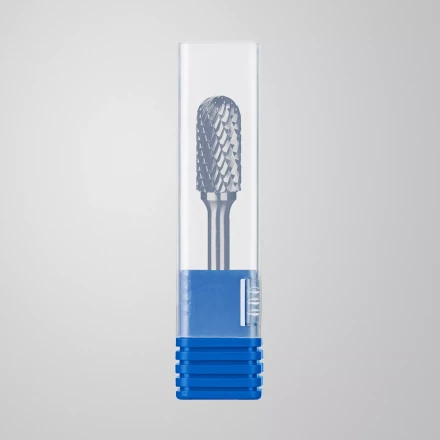 Зубр Твердосплавная борфреза C - цилиндр со сферическим концом, 12 х 25 мм (28802-12-25) купить в Надыме