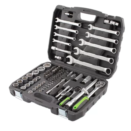 Набор инструмента 83 предмета, 1/2", 1/4" Сибртех 13500 купить в Надыме