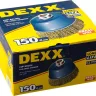 DEXX. Щетка чашечная для УШМ, витая стальная латунированная проволока 0,3мм, 150ммхМ14 35103-150 купить в Надыме