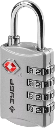 Замок багажный кодовый TSA 4 диска серия ПРОФЕССИОНАЛ купить в Надыме