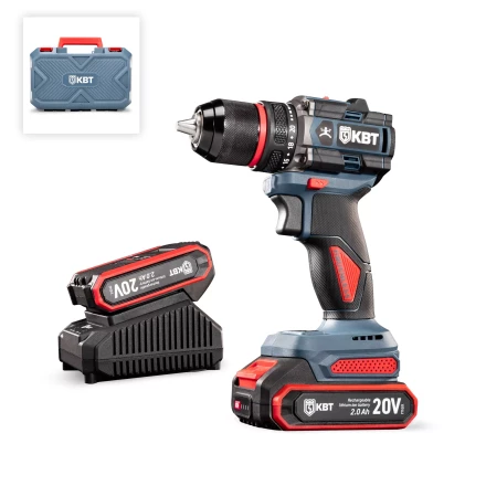 Дрель-шуруповерт аккумуляторная бесщеточная КВТ DB-20-13 с максимальным размером оснастки до 13 мм (102588) купить в Надыме