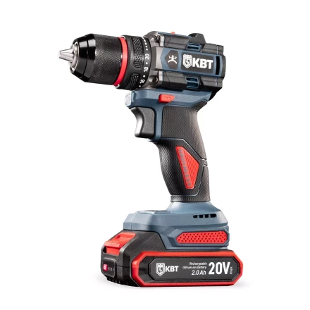 Дрель-шуруповерт аккумуляторная бесщеточная КВТ DB-20-13 с максимальным размером оснастки до 13 мм (102588) купить в Надыме